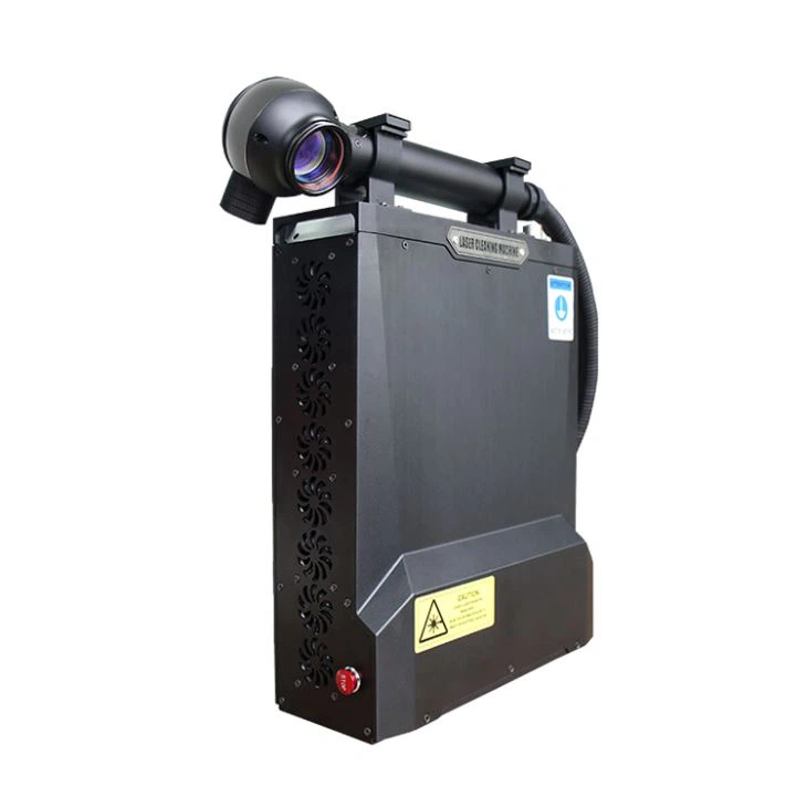 100W Backpack fiber laser rust removal