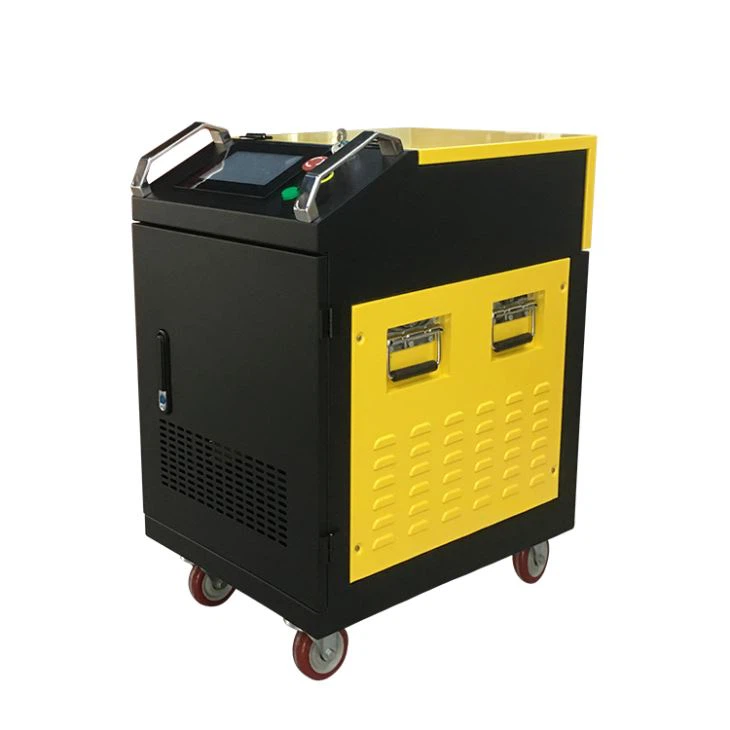 portable 100W fiber laser rust removal